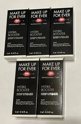 Lot Of 5 Make Up For Ever Hydra Booster Step 1 Primer - Mini • $17.99