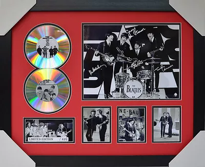 The Beatles Signed Memorabilia Framed 2 Cd Limited Edition V2 #c • $120