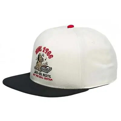 Vans Music Snapback Cap Antique White • £26.99