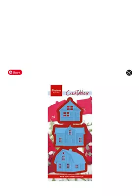 Marianne Design Creatables Cutting Dies - Scandinavian Houses 3pcs LR0555 • £9.15