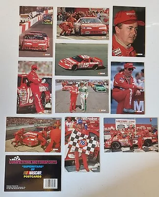 Competitive Motorsports Superstars Of NASCAR Postcards #15 Geoff Bodine 1993 • $4