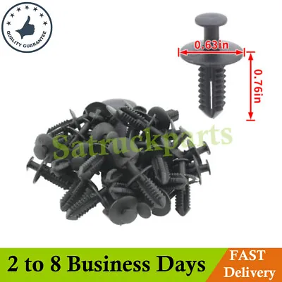 100PCS Front Fender Liner Push Type Retainer Clips For Mercedes Benz 1249900492 • $5.69