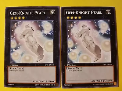 X2 GEM-KNIGHT PEARL * BP01-EN031 * 1st EDITION * YUGIOH YU-GI-OH! • $1.99