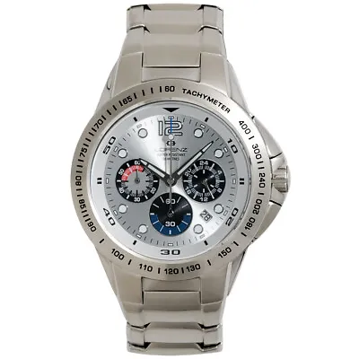 $150.06 • Buy Mens Wristwatch LORENZ 17605AA Chrono Stainless Steel Sub 100mt