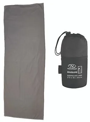 £18.95 • Buy Highlander Sleeping Bag Liner Envelope Style 100% Polycotton With Stuff Sack