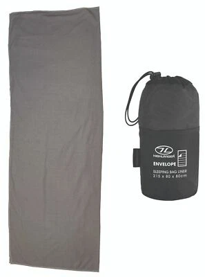 £18.95 • Buy Highlander Sleeping Bag Liner Envelope Style 100% Polycotton With Stuff Sack