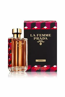 £82.25 • Buy Prada La Femme Absolu Eau De Parfum Spray 100ml For Women
