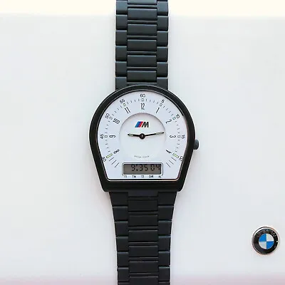 BMW M Style Power M3 E30 E36 Motorsport Racing Car Accessory Chronograph Watch • $1389