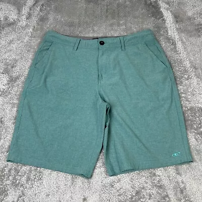 Oneill Shorts Mens 36 Green Hybrid Beach Swim Surf • $9.97