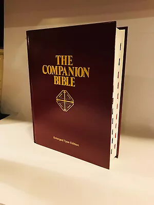 The Companion Bible 1611 Enlarged Type [Indexed] - Thumb Tab 8.5  X 11  Editio • $96.95