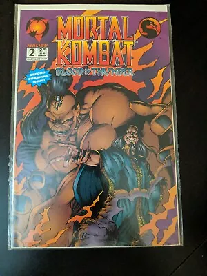 MORTAL KOMBAT BLOOD & THUNDER  #2 VF  COMBINE SHIPPING Goro Video Game Comic • $13.75