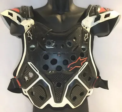 Alpinestars A10 Chest Protector Roost Guard Mens Xl/2xl Atv Mx Off-road Enduro • $60