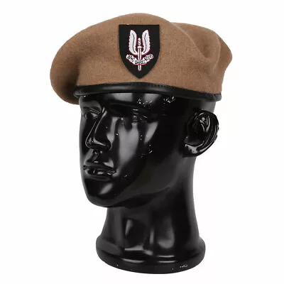 UK British Military Wool Beret Size L • $14.99