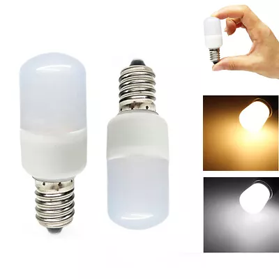 Mini E14 E12 LED Light Bulb 1.5W SMD T22 White Lamps For Refrigerator Freezer Rd • $2.99