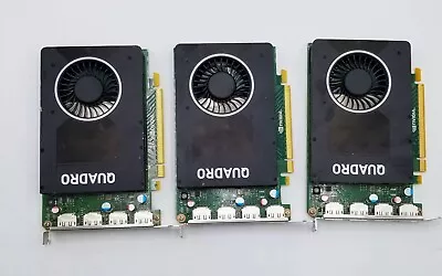 LOT OF (3) Nvidia Quadro M2000 4GB GDDR5 4X DP Graphics Video Card • $128.91