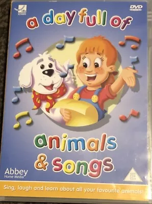 A Day Full Of Animals And Songs (DVD 2007) Children’s Dvd • £1.99