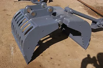 £1740 • Buy 4-6 Ton Excavator Selector Grab Jcb Komatsu Takeuchi Hitachi Bobcat Doosan