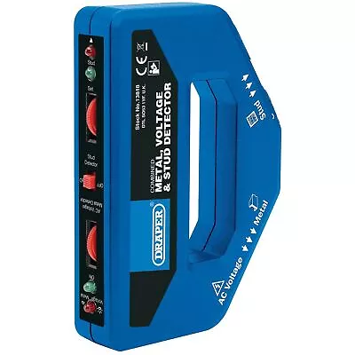 Draper COMBINED METAL VOLTAGE & STUD DETECTOR - 13818 • £24.98