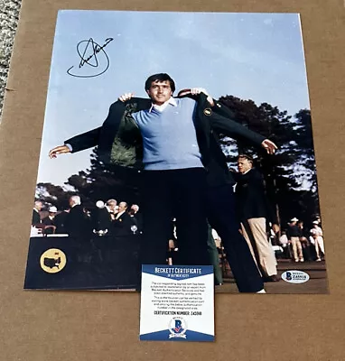 £468.78 • Buy Seve Ballesteros Signed 11x14 Masters Golf Photo Beckett Certified