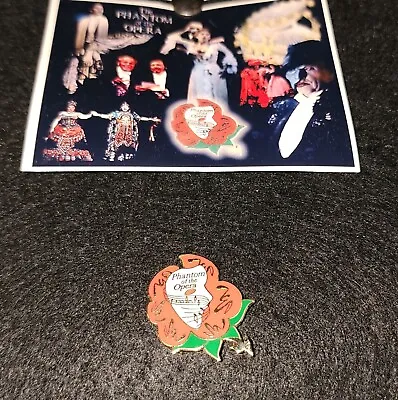 Brad Little Fan Pin Phantom Of The Opera • $10