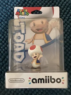 Nintendo Amiibo Toad Super Mario Bros. BNIP • $42.50