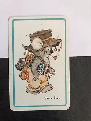 $2 • Buy Vintage Old Retro Art Swap Playing Card: Australian Sarah Kay Outback Koala Bear