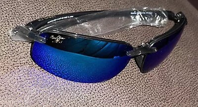 Maui Jim B407-11 Ho'okipa Grey Frame / Blue Hawaii Polarized Lenses Hookipa New • $135