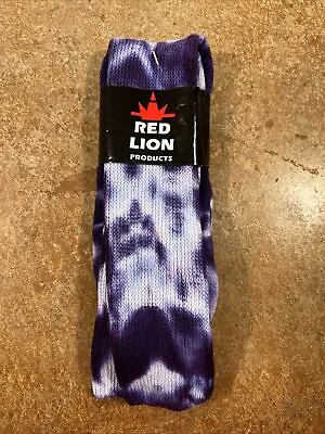 $6 • Buy Red Lion Purple Tye-dye 18” Tube Socks Soccer Size  6-8.5 