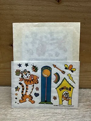 Vintage Kellogg's Tony The Tiger Rub On Stickers • $4.90