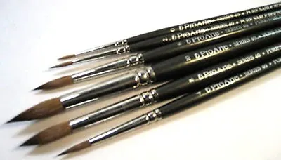 Pro Arte - Artists Crafters Pure Sable Brushes - Round - Series 40 - Watercolour • £5.49