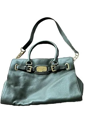 Michael Kors Tote Bag Green Leather Purse • $37