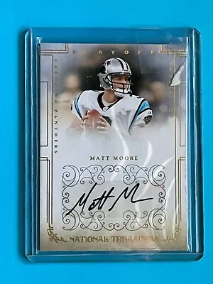 MATT MOORE-2007 National Treasures Super Bowl Winner Autograph Auto Wow. • $7