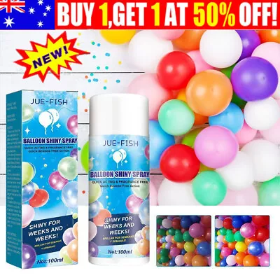 Balloon Spray - High Shine Spray For Latex Balloons -Get A Hi Gloss Finish 100ml • $13.59