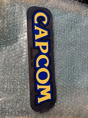 $24 • Buy 1 ORIGINAL Capcom Cps Chrome Cabinet NOS STICKER Arcade Video Game Part Fnz