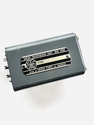 1950s UTC HA-101 Tube Mic Preamp Input Transformer 100 100x Microphone Grid LA2A • $695