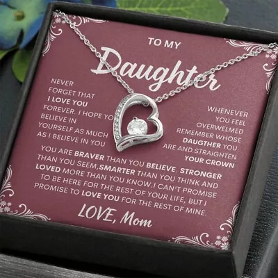 Daughter Necklace Gift  From Dad Special  Daughter Necklace Gift For Birthday • $49.99