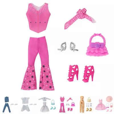 Barbie The Movie Dolls Margot Robbie Ken Clothes Outfits Shoes Accessories Sets· • £3.47