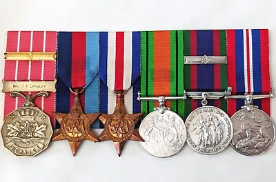 WW2 Canadian Medals To Major O.K. Langley Who Served In France And Germany WW2 • $295