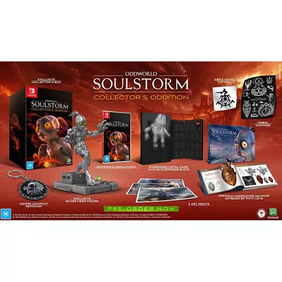 Oddworld: Soulstorm Collector's Oddition For Nintendo Switch IN STOCK *AUS* • $421.95