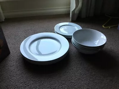$5 • Buy ***[BRAND NEW]*** White Dinner Set, Plates/Bowls