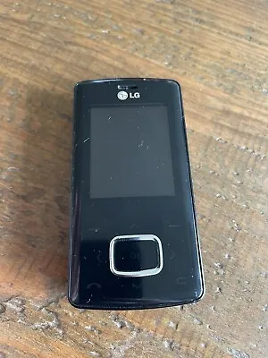 LG KG800 - Black Mobile Phone • £10