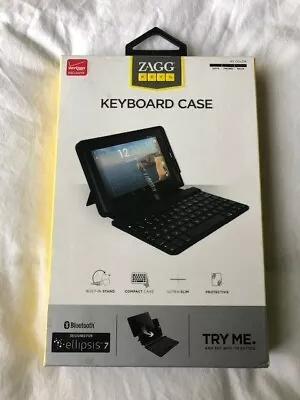 Zagg Black Keyboard Case For Verizon Ellipsis 7 Tablet (no Power Cord) • $10.50