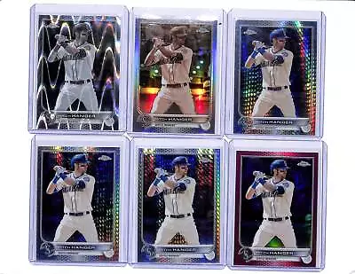 (6) Lot 2022 Topps Chrome Mitch Haniger Prism Sepia Raywave Refractor #92 • $0.99