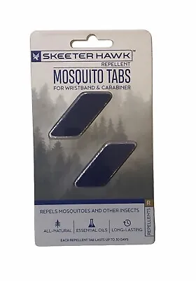 New Skeeter Hawk Mosquito Replacement Tabs 2 PK For Wristband And Carabiner • $4.20