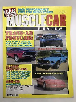 Muscle Car Review Magazine April 1988 • $16.51