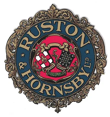 £4.60 • Buy Ruston & Hornsby 4.25  Roundel ADHESIVE STICKER