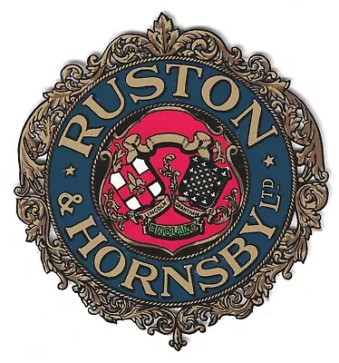 £7.50 • Buy Ruston & Hornsby 7  Roundel ADHESIVE STICKER