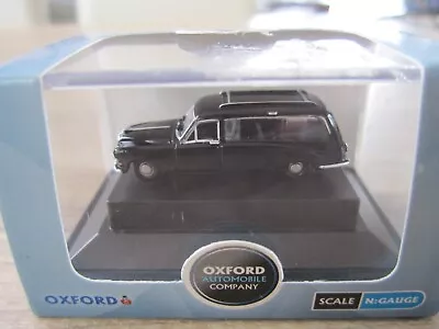 N Gauge Oxford Diecast BLACK DAIMLER HEARSE • £10