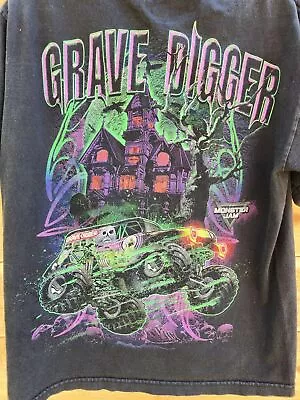 Grave Digger Monster Jam T Shirt  Gift Fan Tee Unisex Shirt  AN31499 • $16.99