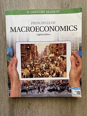 Principles Of Macroeconomics 8th Ed N. Gregory Mankiw Used Good • $10